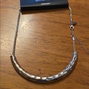 Avenue Silver Choker Necklace